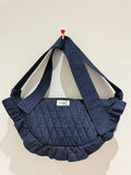 SECOND Maxi Quilted Denim Mimi Bag
