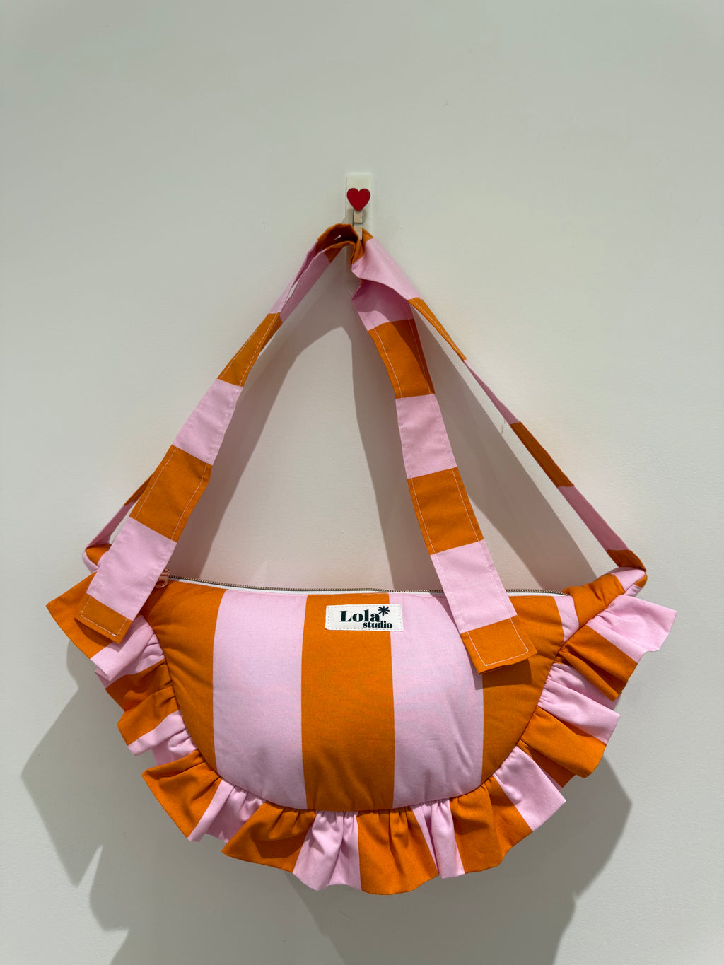 Midi Pink & Orange Mimi Bag