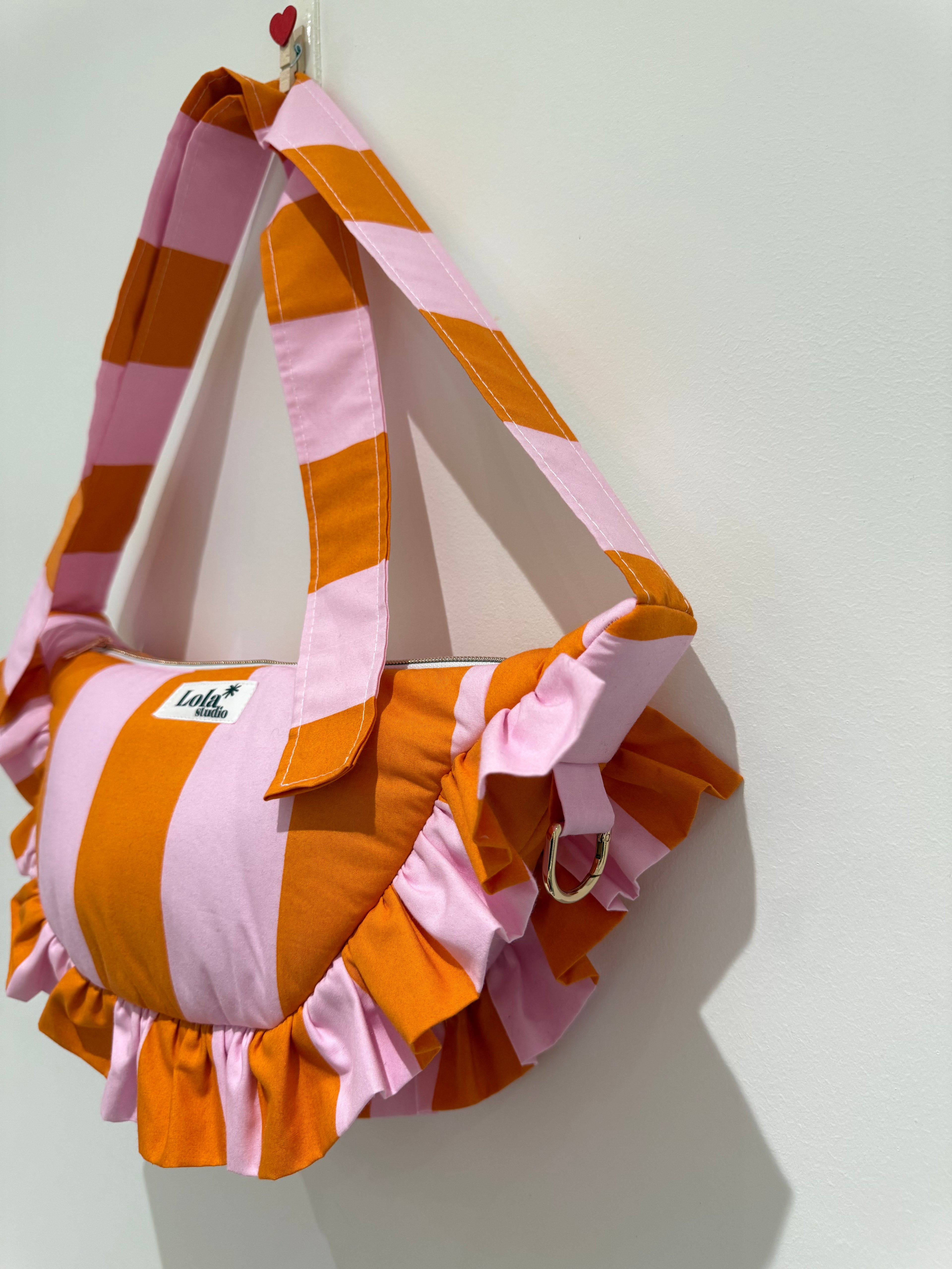 Midi Pink & Orange Mimi Bag