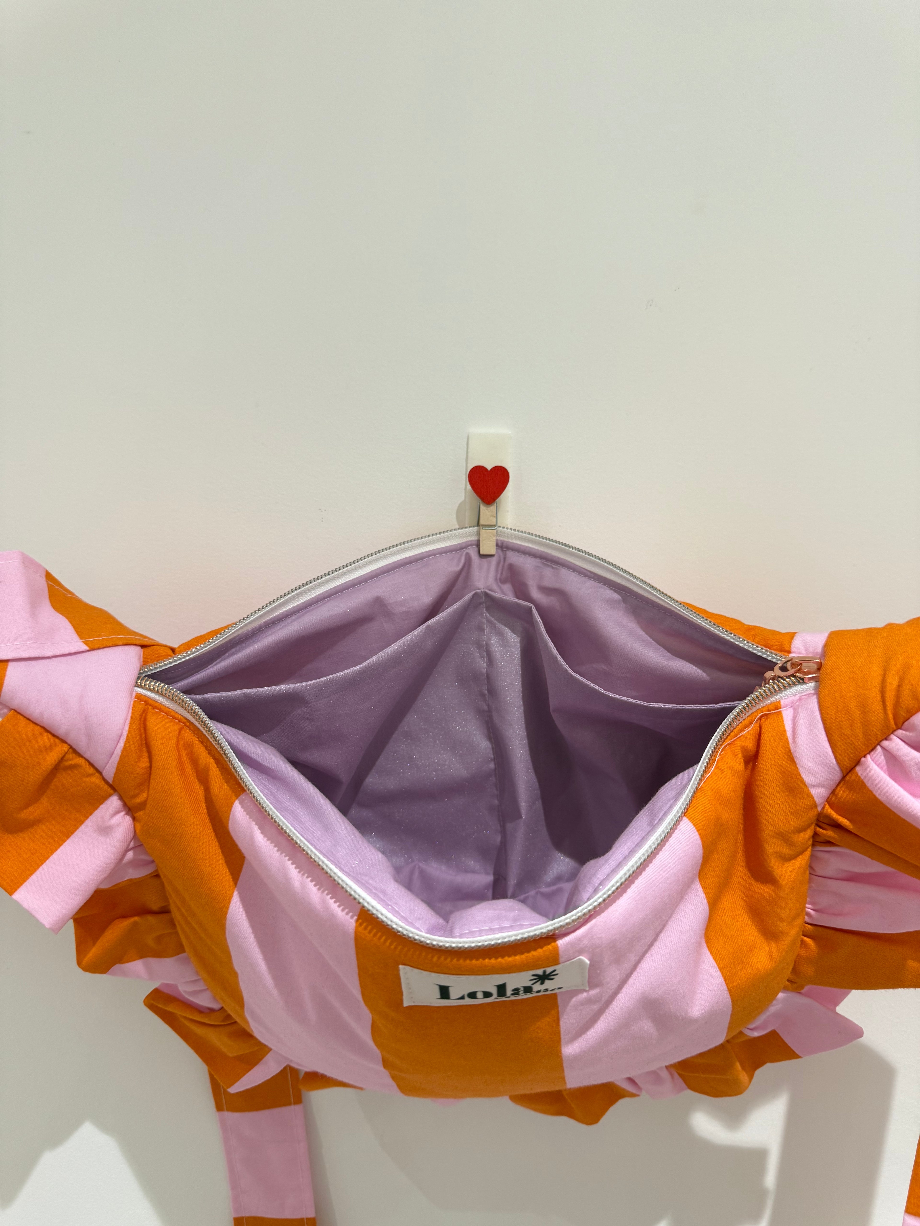 Midi Pink & Orange Mimi Bag