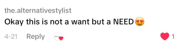 @the.alternativestylist comment screenshot