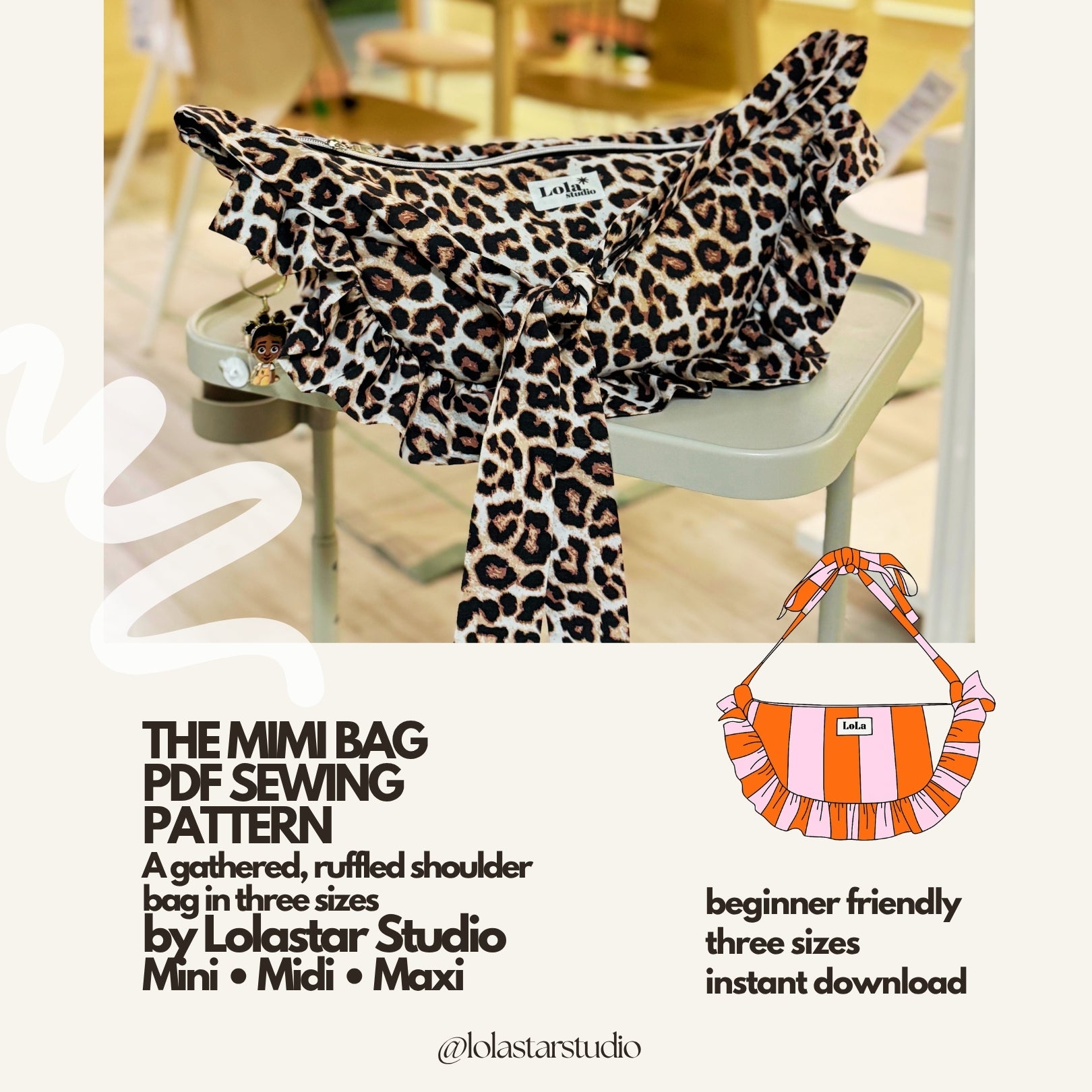 The Mimi Bag Sewing Pattern